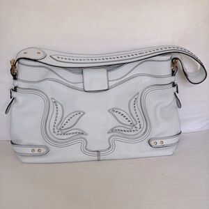 NWT Maxx New York women's  white shoulder bag